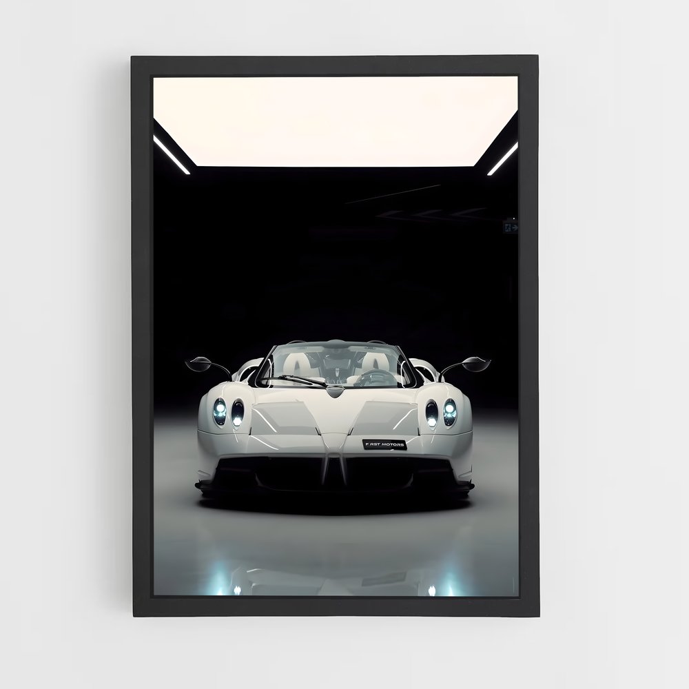 Poster Lumière d'Imola – affiche Pagani (vue 2)